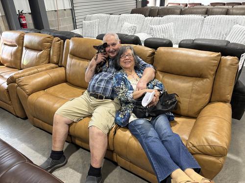 Happy BoxDrop Ludington customer