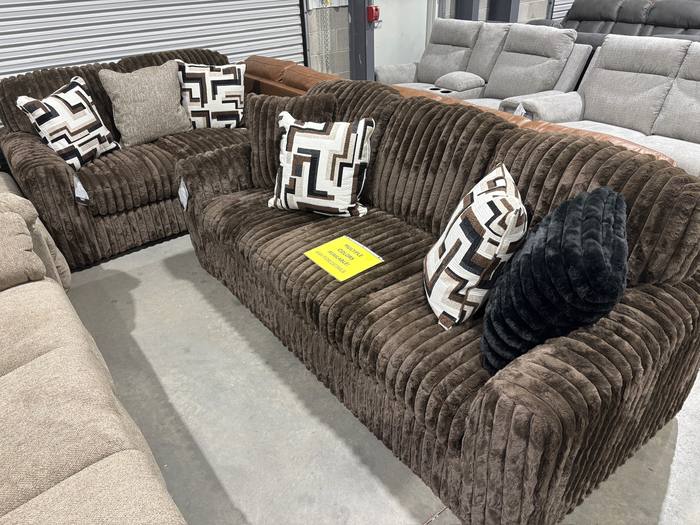 Living room furniture example at BoxDrop Ludington