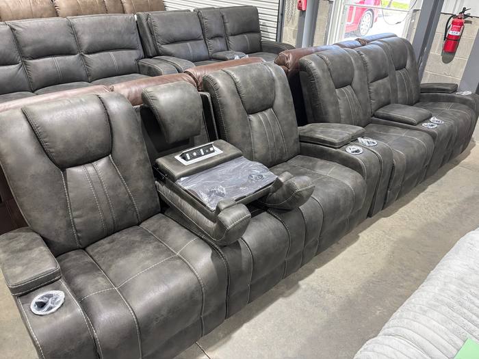 Living room furniture example at BoxDrop Ludington