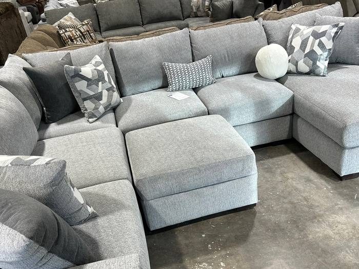 Living room furniture example at BoxDrop Ludington