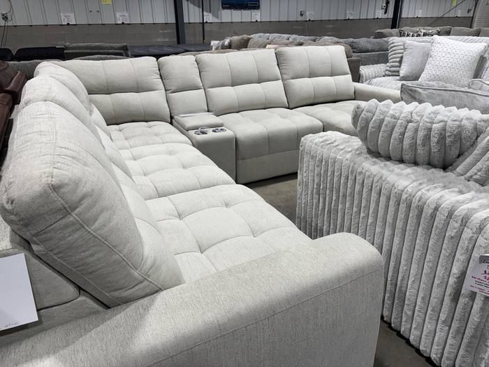 Living room furniture example at BoxDrop Ludington