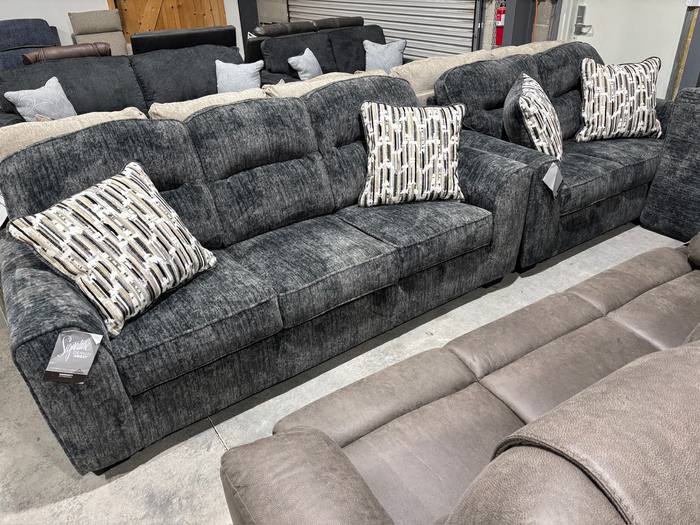 Living room furniture example at BoxDrop Ludington