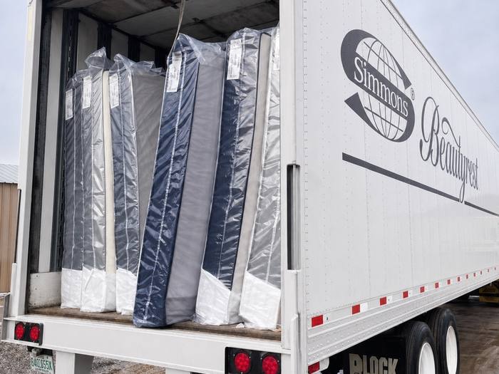 Mattress example at BoxDrop Ludington
