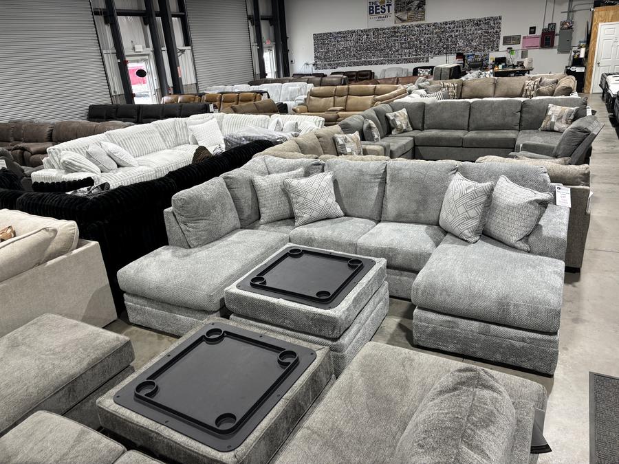 Living room furniture at BoxDrop Ludington